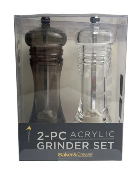2 PACK ACRYLIC GRINDER