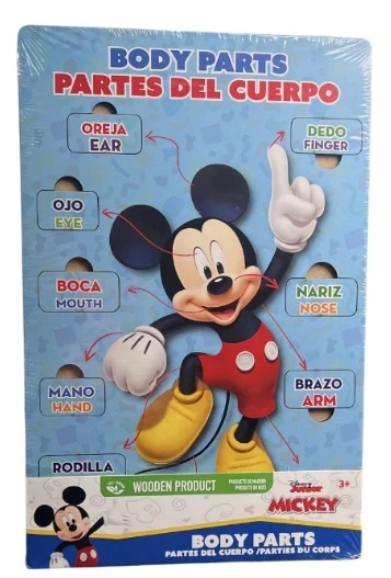 MICKEY MOUSE PUZZLE BODY PARTS