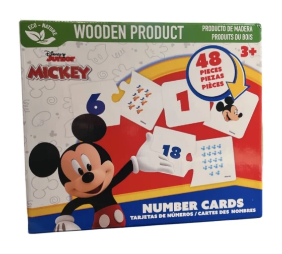 MICKEY MOUSE NUMBER CARDS