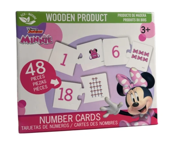 MINNIE MOUSE NUMBER CARDS