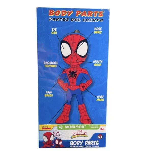 SPIDEY PUZZLE BODY PARTS