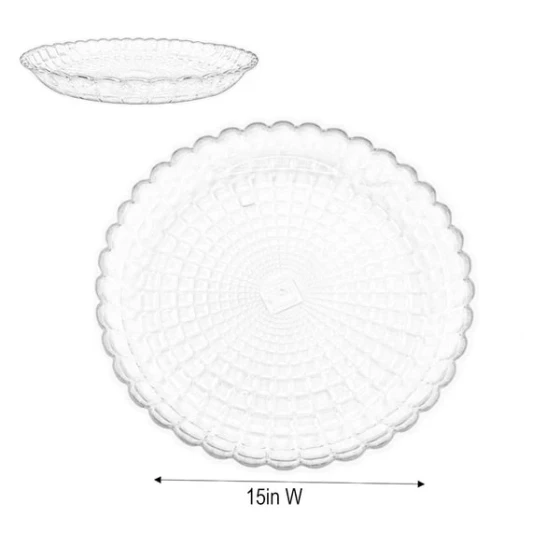 PLASTIC TRAY 38CM
