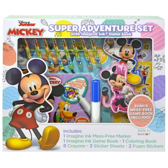 DISNEY JUNIOR MICKEY MOUSE CLUBHOUSE SUPER ADVENTURE SET WITH IMAGINE INK