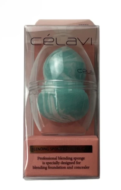 BLENDING SPONGE AND TRAVEL CASE