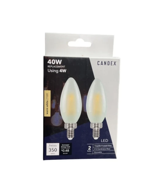 40 W LED LIGHT BULB 2 PACK