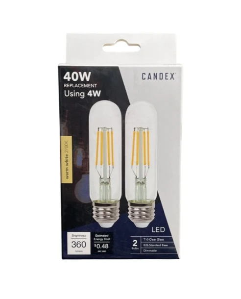 40 W LED LIGHT BULB 2 PACK