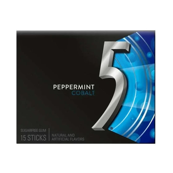 5 GUM PEPPERMINT COBALT