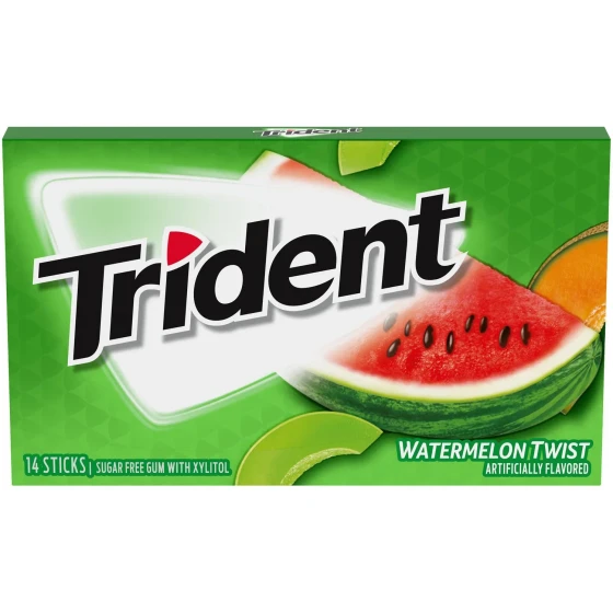 TRIDENT WATERMELON TWIST GUM
