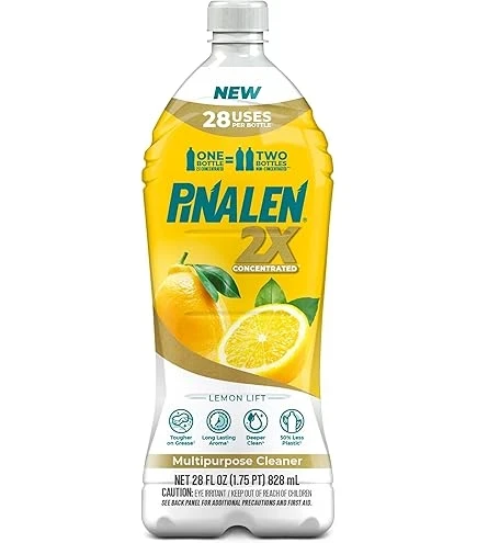 PINEALEN 2X CONCENTRATED MULTIPURPOSE CLEANER LEMON LIFT 28 FL OZ