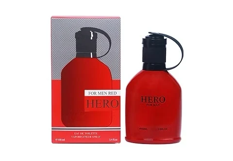 HERO FOR MEN RED SPRAY 3.8 FL OZ