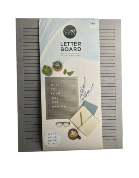 LETTER BOARD CORE HOME