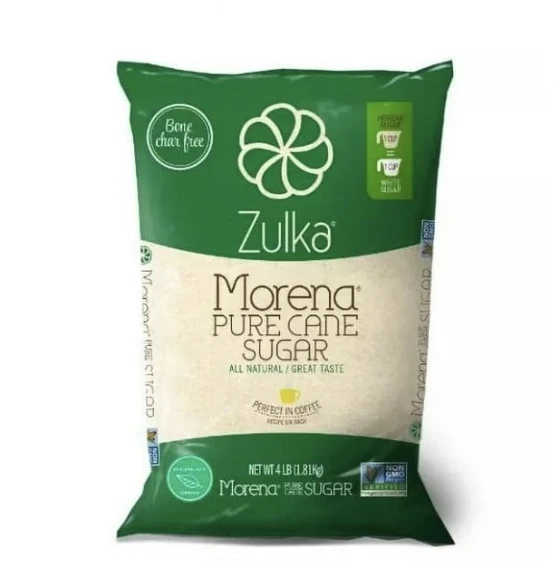 ZULKA PURE CANE SUGAR 4 POUND