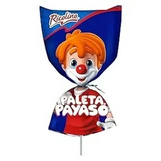 PALETA PAYASO LOLLIPOP WITH CHOCOLATE