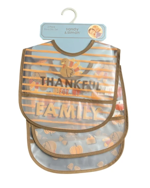 SANY AND SIMON 3 PACK BIB SET