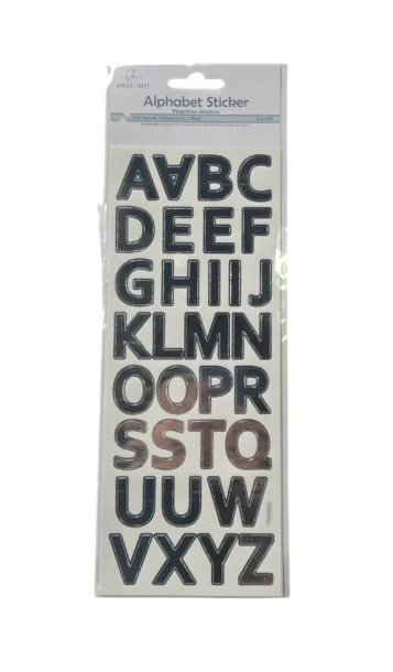 ALPHABET STICKER 2 SHEETS