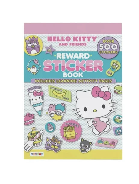 HELLO KITTY REWARD STICKER BOOK OVER 500 STICKERS