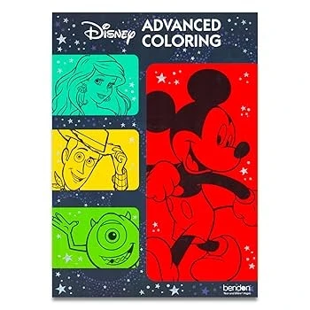 DISNEY ADVANCED COLORING BOOK
