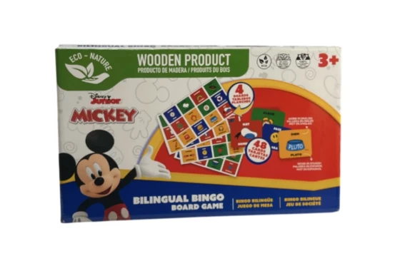 MICKEY BILINGUAL BINGO