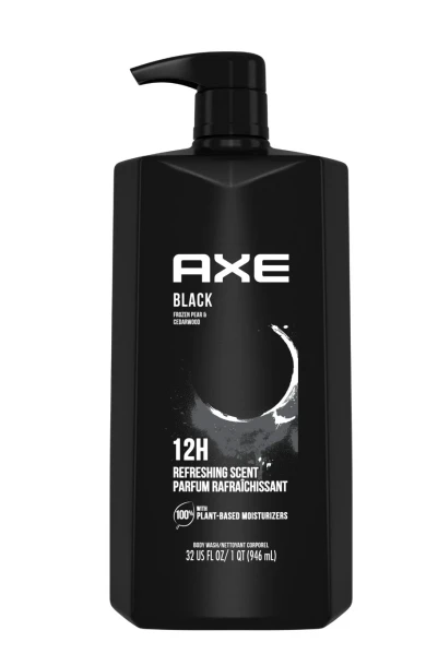 AXE XXL BLACK 12 H REFRESHING FRAGRANCE 3 IN 1 33.8 FL OZ