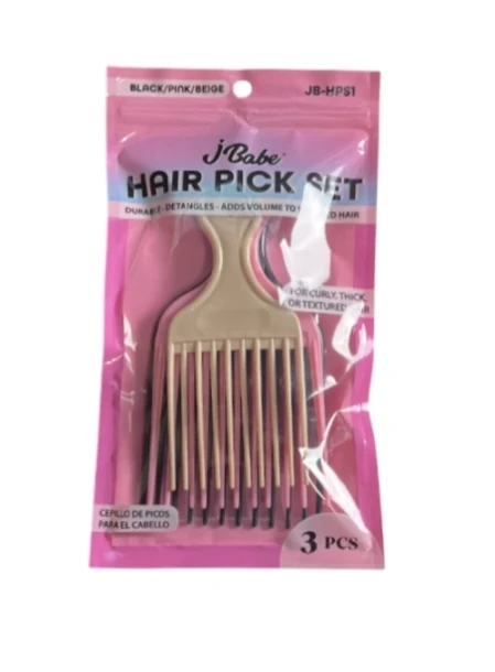 HAIR PICK SET 3 PCS