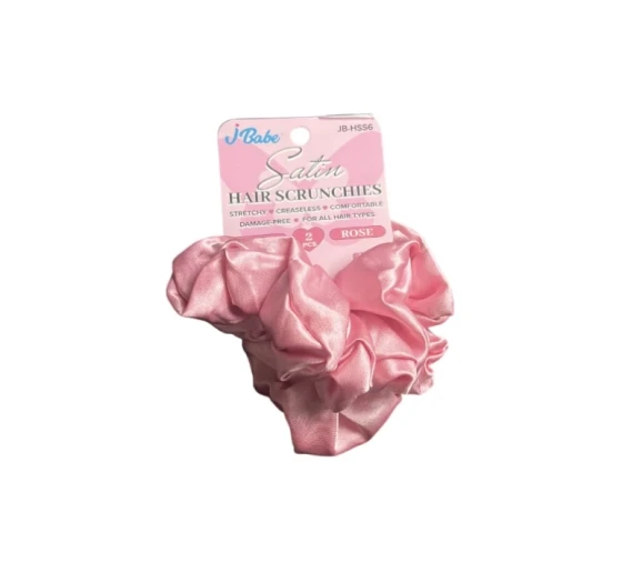 ROSE HAIR SCRUNCHIES