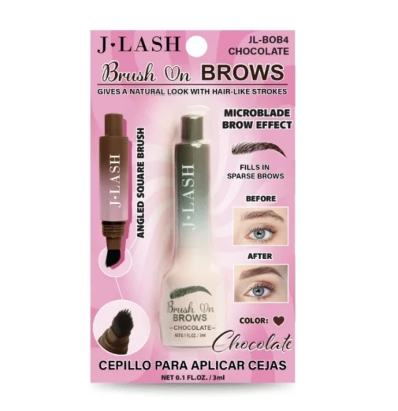 BRUSH ON BROWS CHOCOLATE