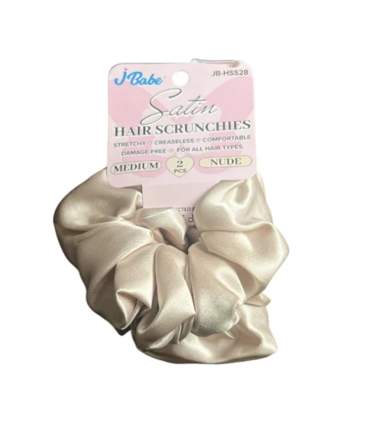 NUDE HAIR SCRUNCHIES