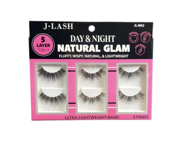 DAY AND NIGHT NATURAL GLAM 3 PAIRS