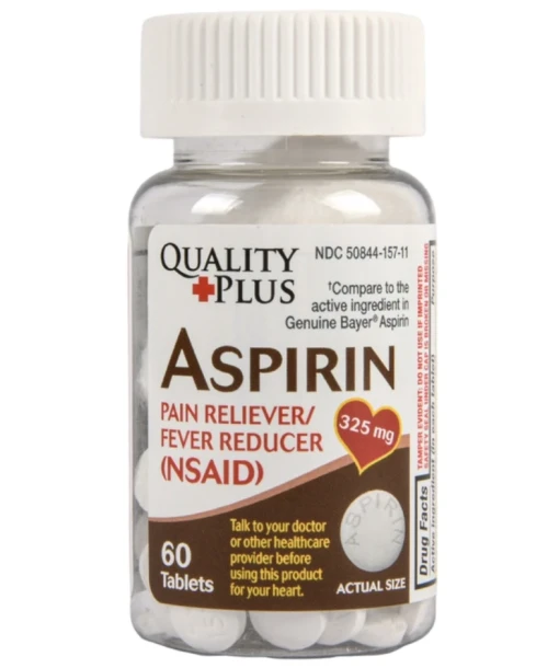 ASPIRIN PAIN RELIEVER 60 TABLETS