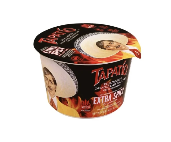TAPATIO EXTRA SPICY RAMEN NOODLE SOUP