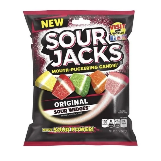 SOUR JACKS MOUTH WATERING CANDY ORIGINAL
