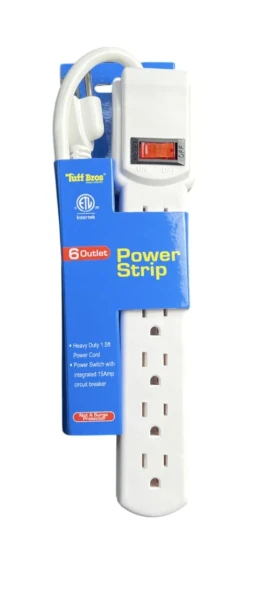 POWER STRIP 6 OUTLET