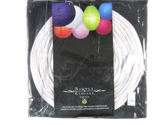 14 INCH PAPER LANTERN PINK LARGE