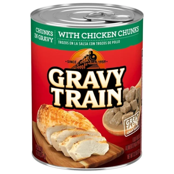 GRAVY TRAIN WITH CHICKEN CHUNKS