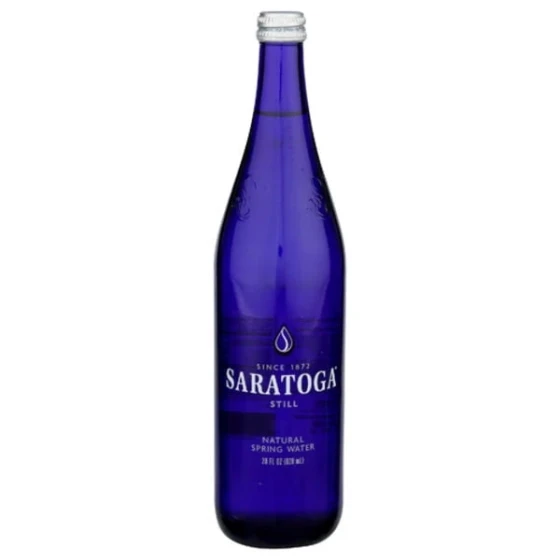 SARATOGA SPARKLING CARBONATED SPRING WATER 28 FL OZ