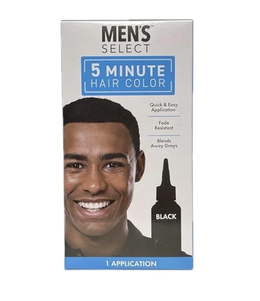 MENS SELECT 5 MINUTE HAIR COLOR BLACK
