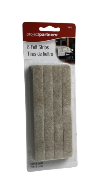 8 FELT STRIPS