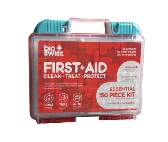 BIO SWISS FIRST AID 150 PIECE KIT