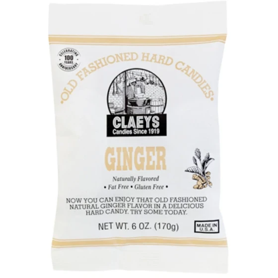GINGER OLD FASHIONED HARD CANDIES 6 OZ