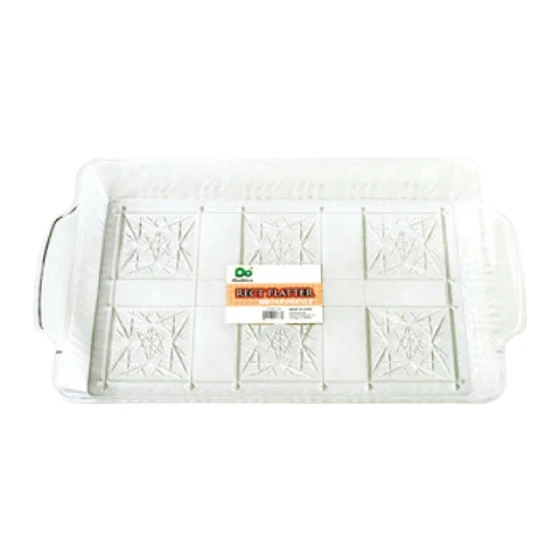 RECTANGLE PLATTER 13.75 X 10.5 X 1.25 INCH