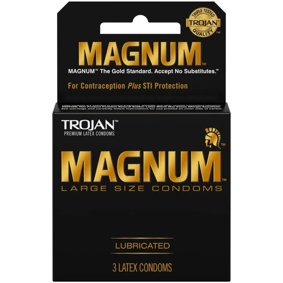 MAGNIUM LARGE SIZE CONDOMS 3 PACK