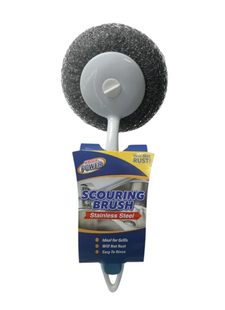 SCOURING BRUSH STAINLESS STEEL