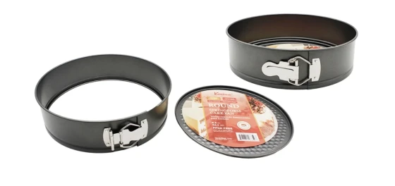 NON-STICK ROUND SPRINGFOAM CAKE PAN 9.5 INCH DIAMETER
