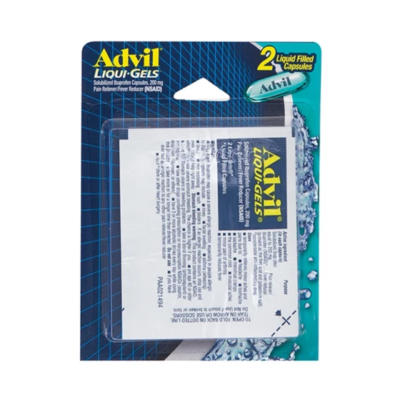 ADVIL LIQUI GELS 2 LIQUID FILLED CAPSULES