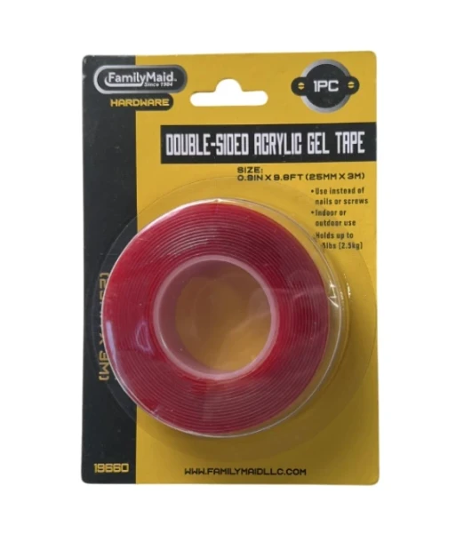 DOUBLE SIDED ACRYLIC GEL TAPE