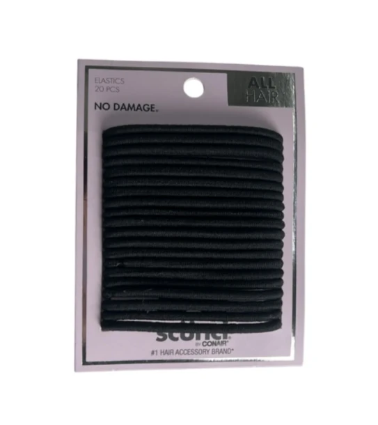 ALL HAIR ELASTICS 20 PCS