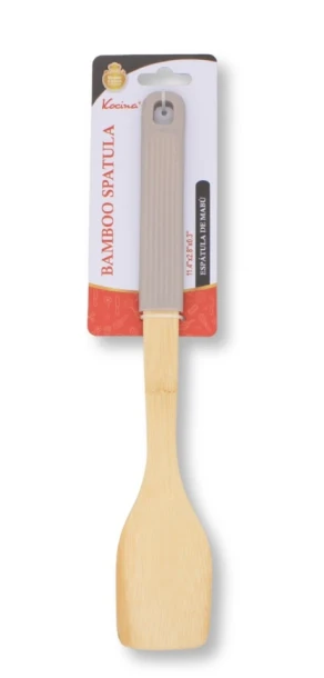 BAMBOO SPATULA 11.4 X 2.8 X 0.3 INCH