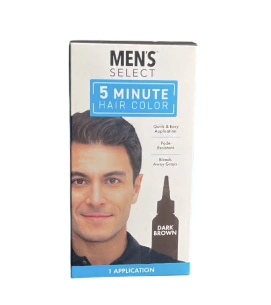 MENS SELECT DARK BROWN HAIR COLOR