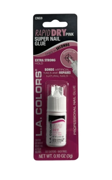 RAPID DRY PINK SUPER NAIL GLUE
