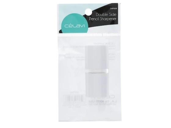 CELAVI COVERED DOUBLE-SIDED SHARPENER